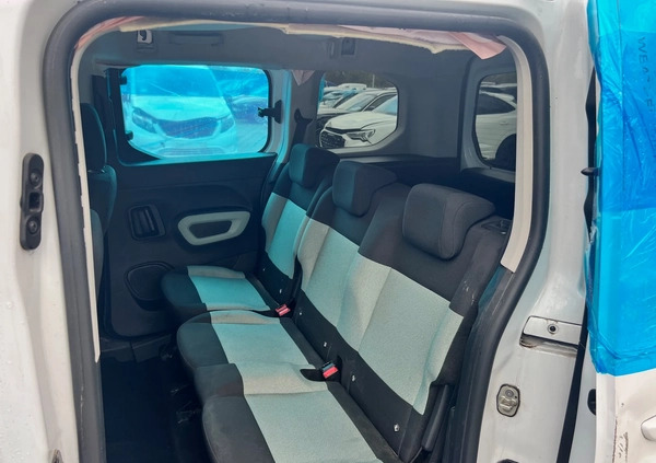 Citroen Berlingo cena 31900 przebieg: 139277, rok produkcji 2019 z Nowogard małe 137